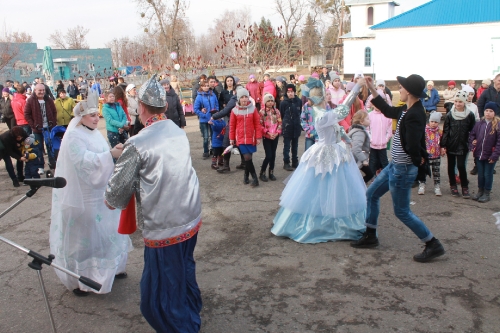 Святкування Масляної на території Комсомольської селищної ради 2019 рік.47